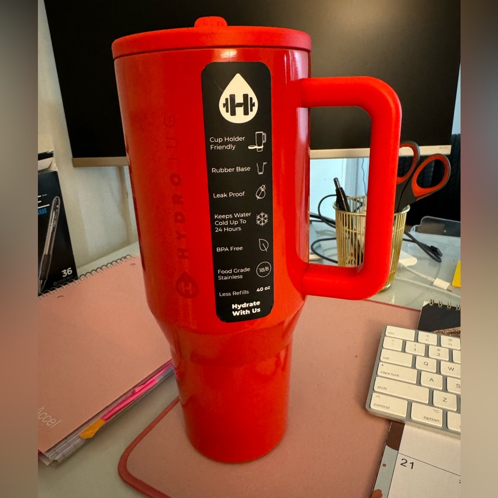 Red shine hydrojug traveler brand new